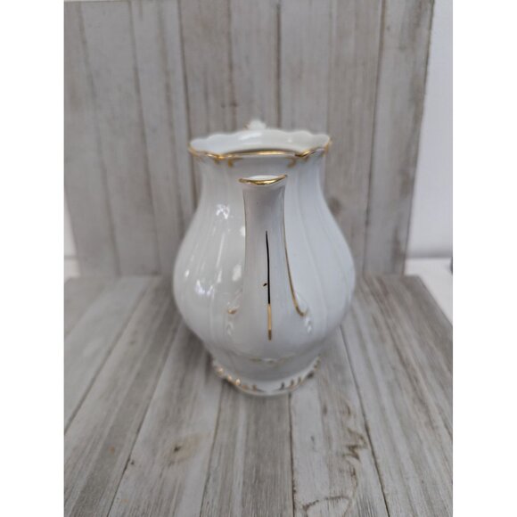 Vintage BOHEMIAN Fine China Tea Pot With Lid Czechoslovakia BOH53 - Picture 11 of 12